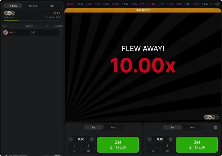 Aviator Play Mode